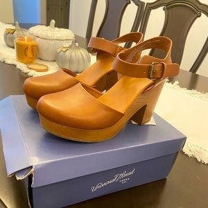 Brand New! Worn once for less than 2 hours. From Target. Brown clogs.